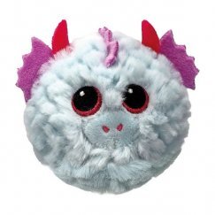 TY Beanie Bouncers Pattogó Plüss Gombóc Mystic Kék Sárkány